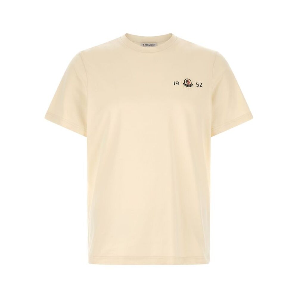 Moncler White Cotton Men's T-Shirt